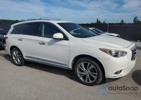 2013 Infiniti Jx35 z USA, uszkodzony, nr VIN 5N1AL0MM7DC347642